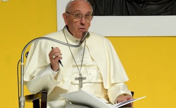 O Papa em Génova: