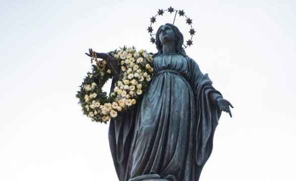 Neste 8 de dezembro, Papa homenageia a Imaculada na Praça de Espanha