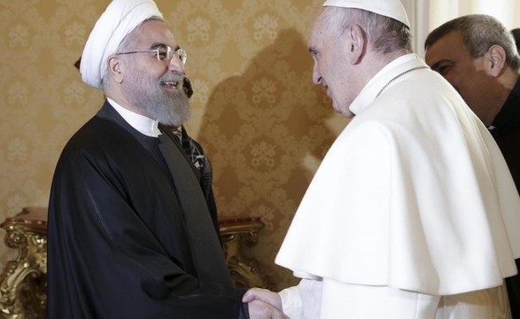 Papa recebeu presidente do Irão