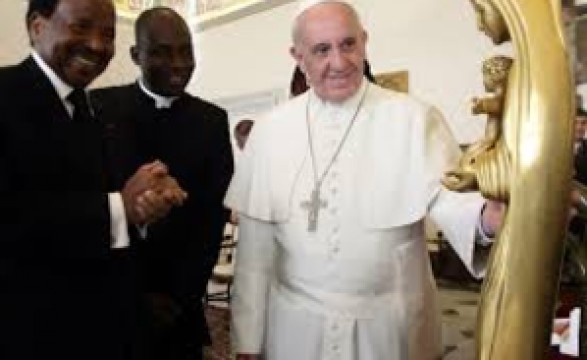 Papa reafirma apoio da igreja católica na promoção da paz e da reconciliação entre as nações