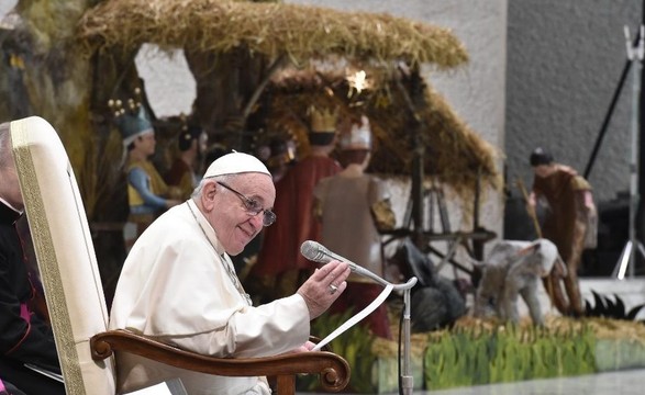 A festa de Natal não se resume a “presentes, almoços e jantares” Papa na audiência geral 