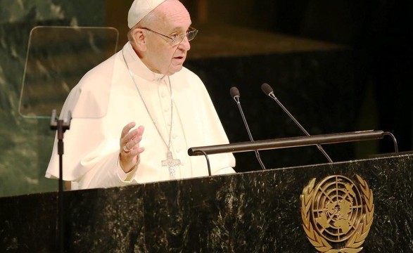 Papa defende reforma do Conselho de Segurança e organismos financeiros internacionais