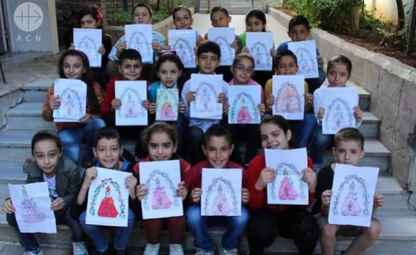  “Dia pela Paz” junta crianças de diferentes confissões cristãs na Síria