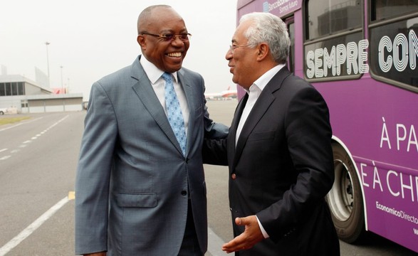 António costa já em Luanda