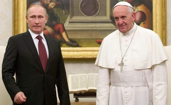 Papa recebeu presidente russo
