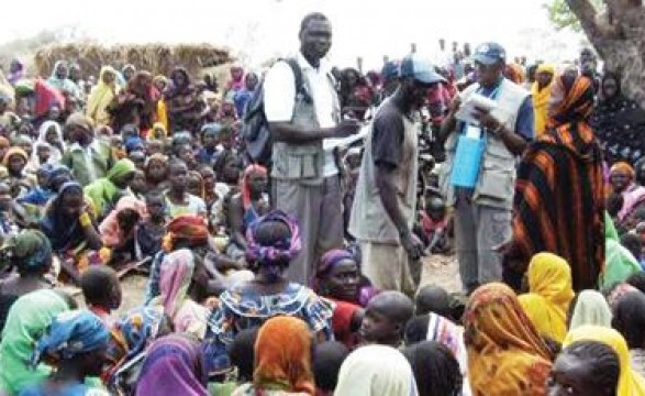 Refugiados e crianças entre os que sofrem com a fome