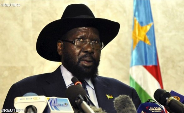 Papa recebeu em Kampala Presidente do Sudão do Sul Salva Kiir