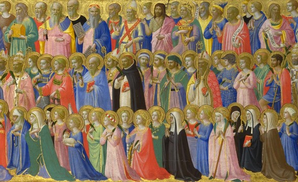 Igreja celebra a festa de todos os santos