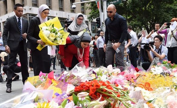 Terror em Sidney gera onda de solidariedade