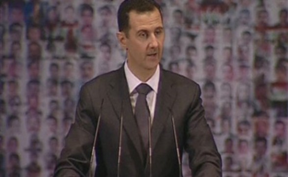 Assad diz que na Síria há conflito entre a pátria e seus inimigos