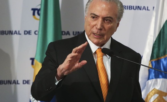 Presidente Temer às vésperas do julgamento que ameaça seu mandato