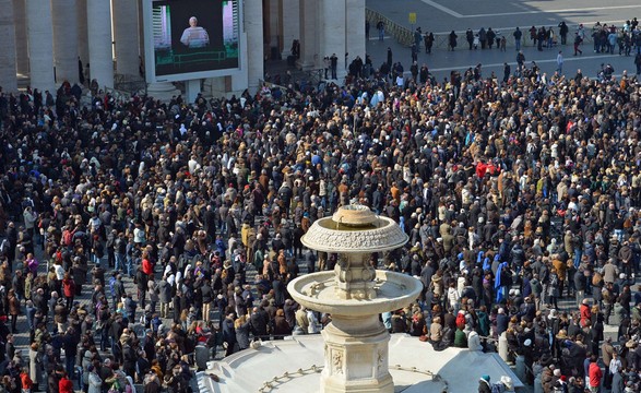 Entre 50 mil, a irmã Rossoni viveu “a graça e o privilégio” de ser abençoada pelo Papa