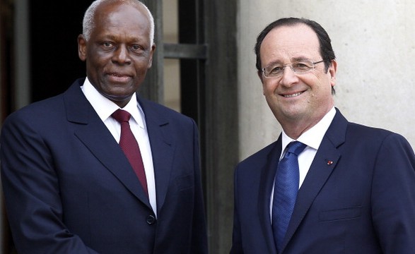 Presidente Francês visita Angola