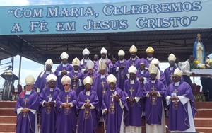 No dia consagrado a mulher Bispos da CEAST celebram missa no Santuário da Mama