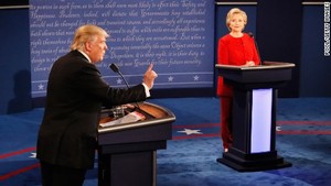 Hillary vence primeiro debate presidencial