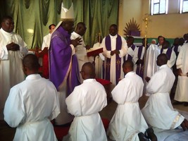 1º Domingo da Quaresma celebrado com ordenações na diocese do Uíge