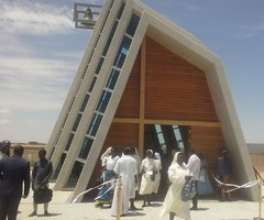 Capela do Bispado do Namibe consagrada ao Sagrado Coração de Jesus 