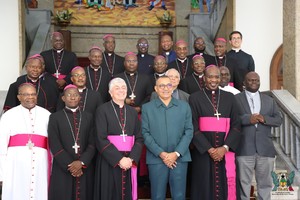 Bispos da CEAST recebidos pelo presidente de São Tomé