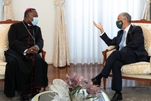 Presidente Marcelo encontra-se com Arcebispo de Luanda