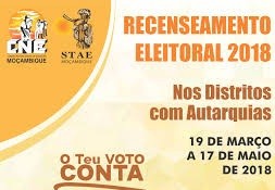 CNE Moçambicana adia início da inscrição de candidaturas às eleições autárquicas