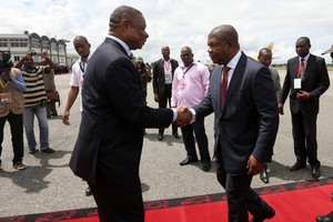 Presidente João Lourenço trabalha em Cabinda