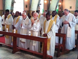 Membros da família franciscana em festa Jubilar 