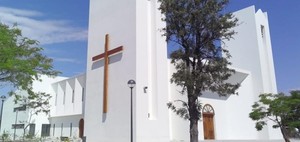 Catedral de Ondjiva pronta para acolher os fiéis 