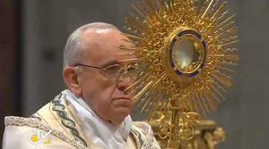 Corpus Christi com o Papa em Ostia