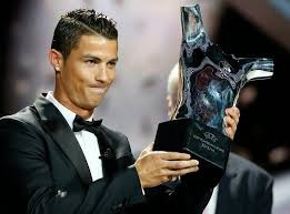 CR7 vence prémio de melhor jogador da Europa