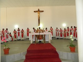 Bispos da CEAST Celebram pela 1º vez no Santuário de Santa Rita de Cássia