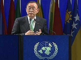 Ban Ki-moon visitará Egipto para negociações na 2ª feira
