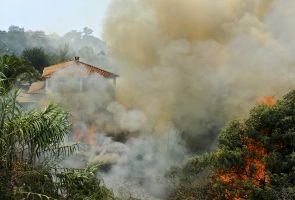 Fogos florestais e incêndio urbano centram preocupações em Madrid