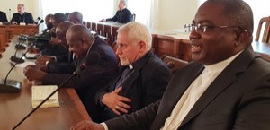 Instituições da igreja no Vaticano recebem visita dos Bispos de Angola