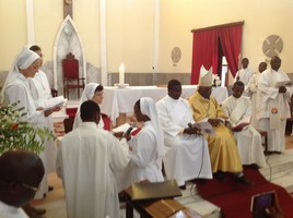 Sé catedral do Lubango acolhe votos perpétuos da irmã Cecília