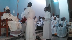 Saurimo ganha um diácono nos 25 anos de vida sacerdotal de Dom Imbamba