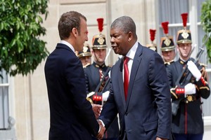 Presidente Francês manifesta total apoio às reformas iniciadas pelo chefe de estado angolano