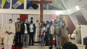 Juventude católica no Sumbe recebe símbolos da JMJ