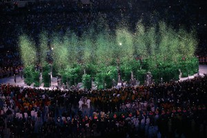 Foram momentos marcantes da cerimónia de abertura dos Jogos Olímpicos