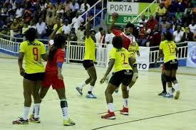 Angola em Andebol nos quartos de finais nos jogos Africanos  