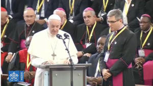 Encontro Inter-religioso do Papa com os jovens Moçambicanos