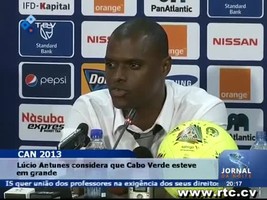 Equipa Cabo-Verdiana só dá entrevistas em português