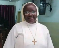 Bispo de Cabinda manifesta pesar pelo falecimento da Ir. Anacleta