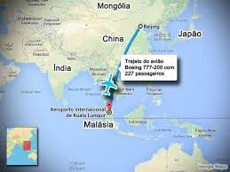 Avião da Malásia Airlines despenhou-se