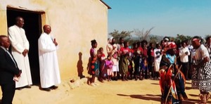 Arcebispo do Lubango visita paróquia de São João Baptista Mapunda