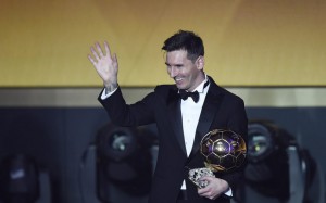 Pela 5ª vez Messi é eleito melhor jogador do mundo