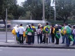 Metro parado em São Paulo a uma semana do Mundial