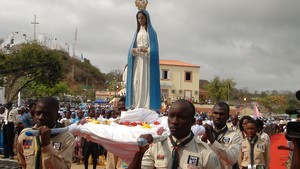 Imagem da Muxima restaurada apresentada este domingo