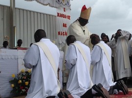 Abertura do Sínodo dos bispos em Benguela marcada com a ordenação de 3 novos diáconos
