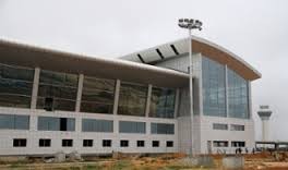Novo aeroporto internacional obras concluídas em 72%