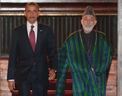 Obama e Karzai querem impedir no Afeganistão violência de Líbia e Egipto